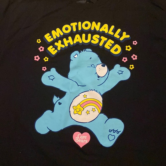 “Emotionally exhausted” T-shirt from hottpic - Picture 1 of 4